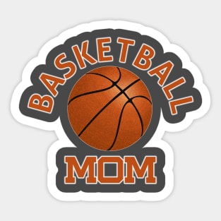 Basketball Mom by Basement Mastermind Sticker